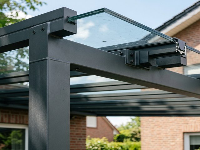 Doppelcarport aus Aluminium in Schlüchtern